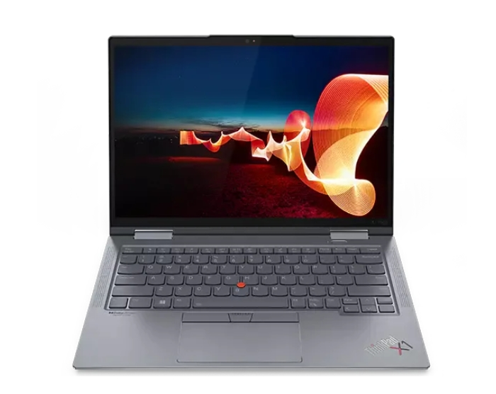 Лаптоп, Lenovo ThinkPad X1 Yoga G7 Intel Core i7-1260P (up to 4.7GHz, 18MB), 16GB LPDDR5 5200MHz, 512GB SSD, 14" WQUXGA (3840x2400) OLED AR, Touch, Intel Iris Xe Graphics, WLAN, BT, WWAN, IR&1080p Cam, Backlit KB, FPR, Storm Grey, Win 11 Pro, 3Y Premier - image 1