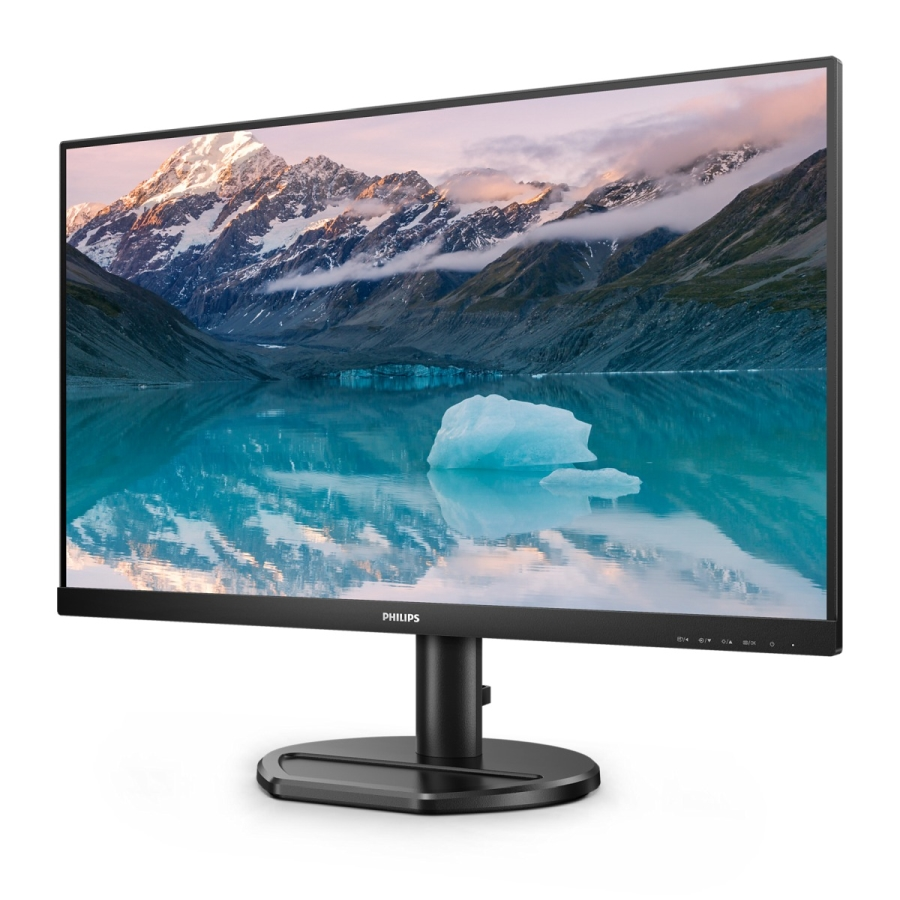 Монитор, Philips 242S9AL, 23.8" VA WLED, 1920x1080@75Hz, 4ms GtG, 300cd m/2, 3000:1, DCR 50M:1, Adaptive sync, FlickerFree, Low Blue Light, 2Wx2, Tilt, D-SUB, DVI, HDMI - image 1