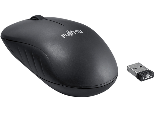 Мишка, Fujitsu Wireless Mouse WI210 2.4 GHz RF technology, Mouse resolution 1600 dpi, USB, Black