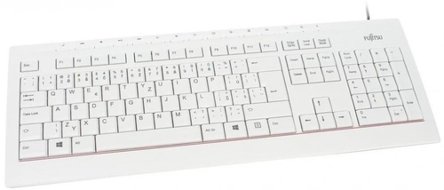 Клавиатура, Fujitsu Keyboard KB521 BG 104/105 key, Marble grey, Laser printed keys, USB