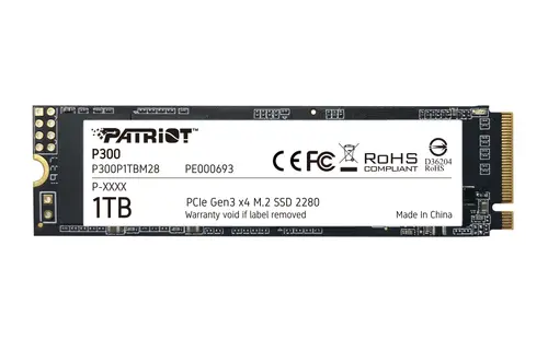 Твърд диск, Patriot P300 1TB M.2 2280 PCIE