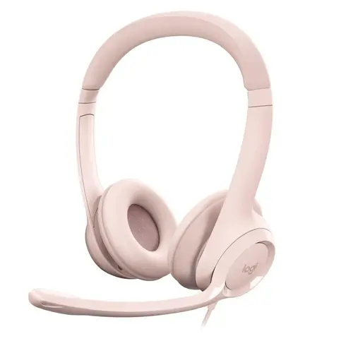 Ακουστικά, Logitech H390 USB Computer Headset - ROSE - USB - N/A - EMEA-914 - 2