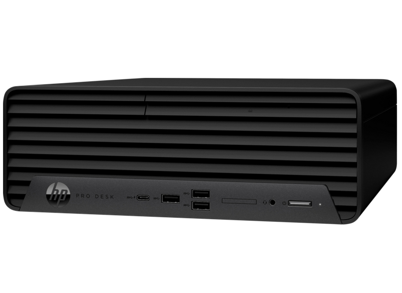 Настолен компютър, HP Pro SFF 400 G9 240W, Core i3-12100(3.3GHz, up to 4.3Ghz/12MB/4C), 8GB 3200Mhz 1DIMM, 256GB PCIe SSD, Free DOS, 2 Year Warranty On-site