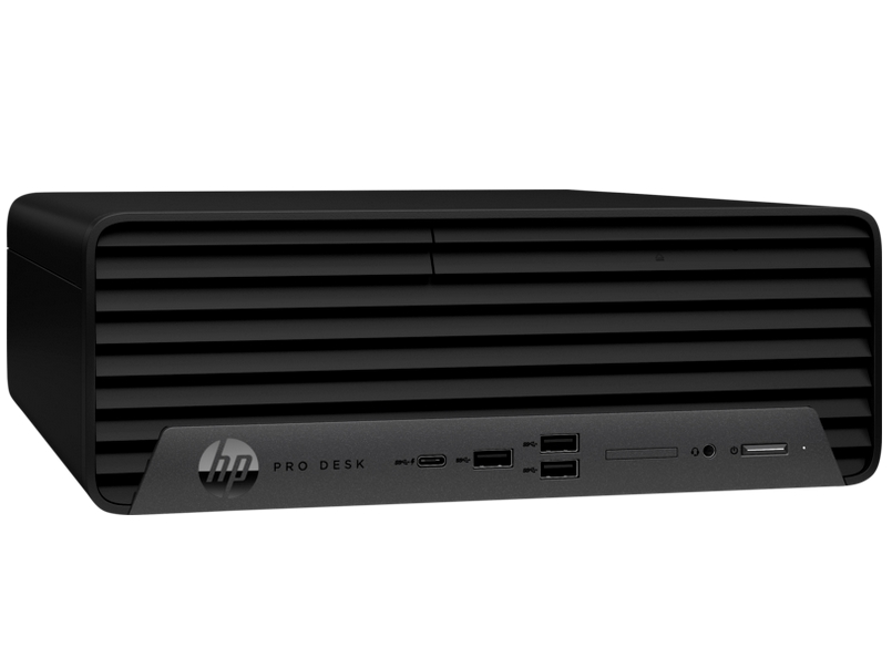 Настолен компютър, HP Pro SFF 400 G9 240W, Core i3-12100(3.3GHz, up to 4.3Ghz/12MB/4C), 8GB 3200Mhz 1DIMM, 256GB PCIe SSD, Free DOS, 2 Year Warranty On-site - image 1