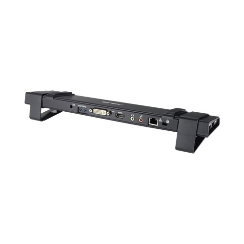 Докинг станция, Asus USB3.0 HZ-3B DOCKING STATION, 4xUSB 3.0, MIC, Audio out, DVI-I, HDMI, GLAN, USB 3.1 Gen 1 Type-C, Kensington lock, Black - image 1