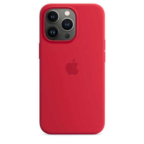 Калъф, Apple iPhone 13 Pro Silicone Case with MagSafe - (PRODUCT)RED