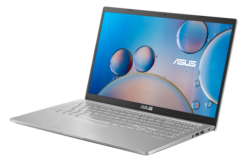 Лаптоп, Asus 15 X515KA-EJ217, Intel Celeron N4500 1.1GHz,(4M Cache, up to 2.8 GHz), 15.6" FHD(1920x1080), DDR4 8GB(ON BD.),512GB PCIEG3 SSD,Without OS, Transparent Silver