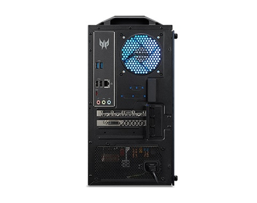 Настолен компютър, Acer Predator PO3-630, Intel Core i5-11400F (up to 4.4GHz, 12MB), 8GB DDR4(max.64GB 3200MHz), 512GB SSD, NVIDIA GeForce RTX 3070 8GB GDDR6, 2*USB 2.0, 6*USB 3.2, GLAN,WiFi 6 & BT, 500W, Tempered Glass Side Panel,No OS+Acer Nitro RG270bmiix, 27'' IPS LED - image 2