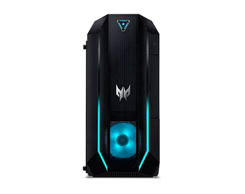 Настолен компютър, Acer Predator PO3-630, Intel Core i5-11400F (up to 4.4GHz, 12MB), 8GB DDR4(max.64GB 3200MHz), 512GB SSD, NVIDIA GeForce RTX 3070 8GB GDDR6, 2*USB 2.0, 6*USB 3.2, GLAN,WiFi 6 & BT, 500W, Tempered Glass Side Panel,No OS+Acer Nitro RG270bmiix, 27'' IPS LED