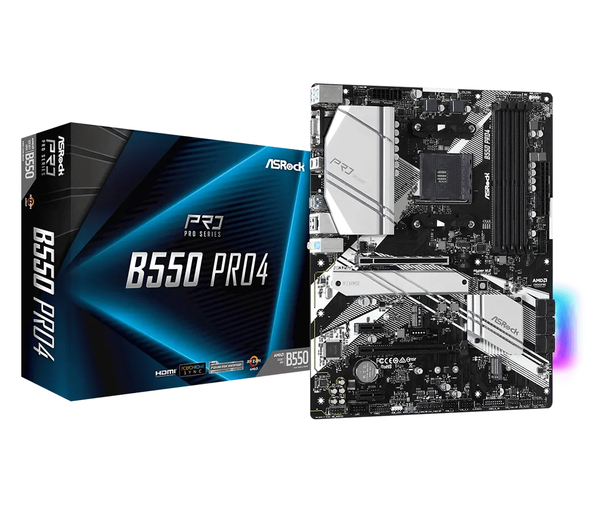 Placă de bază, ASROCK B550 PRO4 /AM4