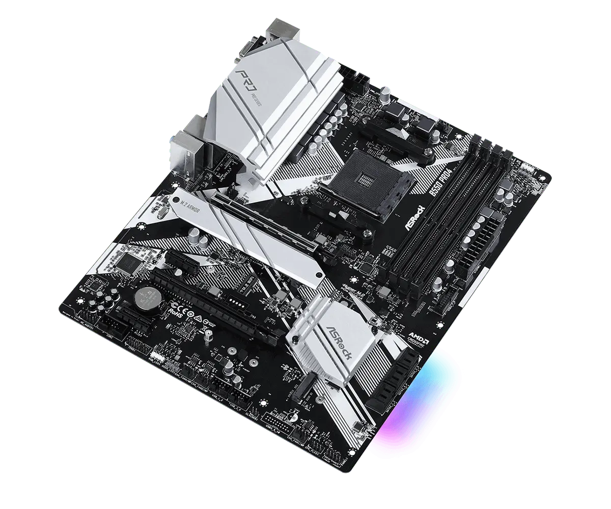Placă de bază, ASROCK B550 PRO4 /AM4 - image 1