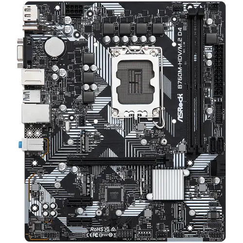 Дънна платка, ASROCK B760M-HDV/M.2 D4 - image 1
