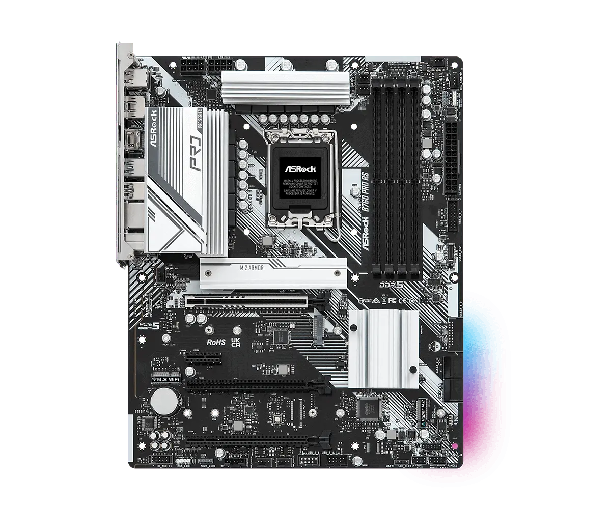 Μητρική πλακέτα, ASROCK B760 PRO RS /D5/LGA1700 - image 1