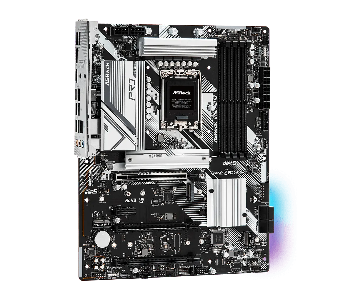 Μητρική πλακέτα, ASROCK B760 PRO RS /D5/LGA1700 - image 3