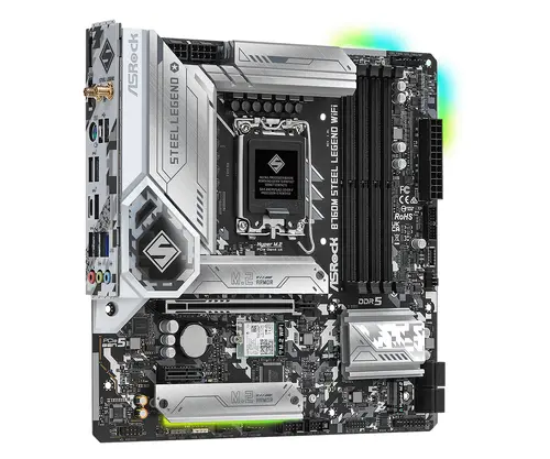 Дънна платка, ASROCK B760M STEEL LEGEND WIFI - image 1