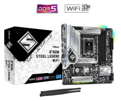 Дънна платка, ASROCK B760M STEEL LEGEND WIFI - image 4
