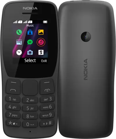 Мобилен телефон, NOKIA 110 DS BLACK