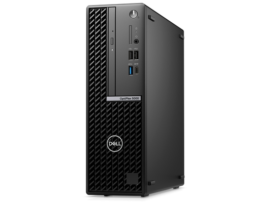 Настолен компютър, Dell OptiPlex 5000 SFF, Intel Core i5-12500 (6 Cores/18MB/3.0GHz to 4.6GHz), 8GB (1x8GB) DDR4, 256GB SSD PCIe M.2, Wi-Fi 6E+ BT 5.2, Integrated Graphics, Keyboard&Mouse, Ubuntu, 3Y PS - image 1