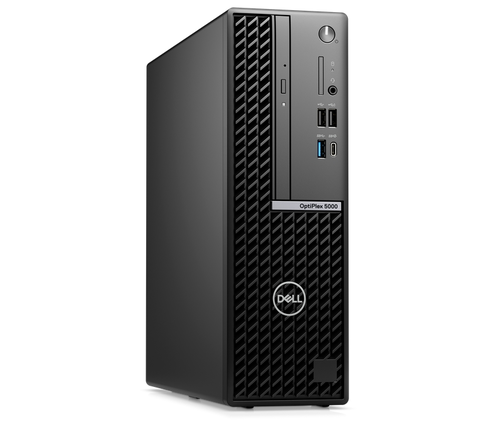 Настолен компютър, Dell OptiPlex 5000 SFF, Intel Core i5-12500 (6 Cores/18MB/3.0GHz to 4.6GHz), 8GB (1x8GB) DDR4, 256GB SSD PCIe M.2, Wi-Fi 6E+ BT 5.2, Integrated Graphics, Keyboard&Mouse, Ubuntu, 3Y PS
