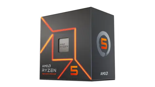 Επεξεργαστής, AMD Ryzen 5 7600 6C/12T (3.8GHz / 5.1GHz Boost, 38MB, 65W, AM5) - 1