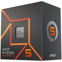 Процесор, AMD Ryzen 5 7600 6C/12T (3.8GHz / 5.1GHz Boost, 38MB, 65W, AM5)