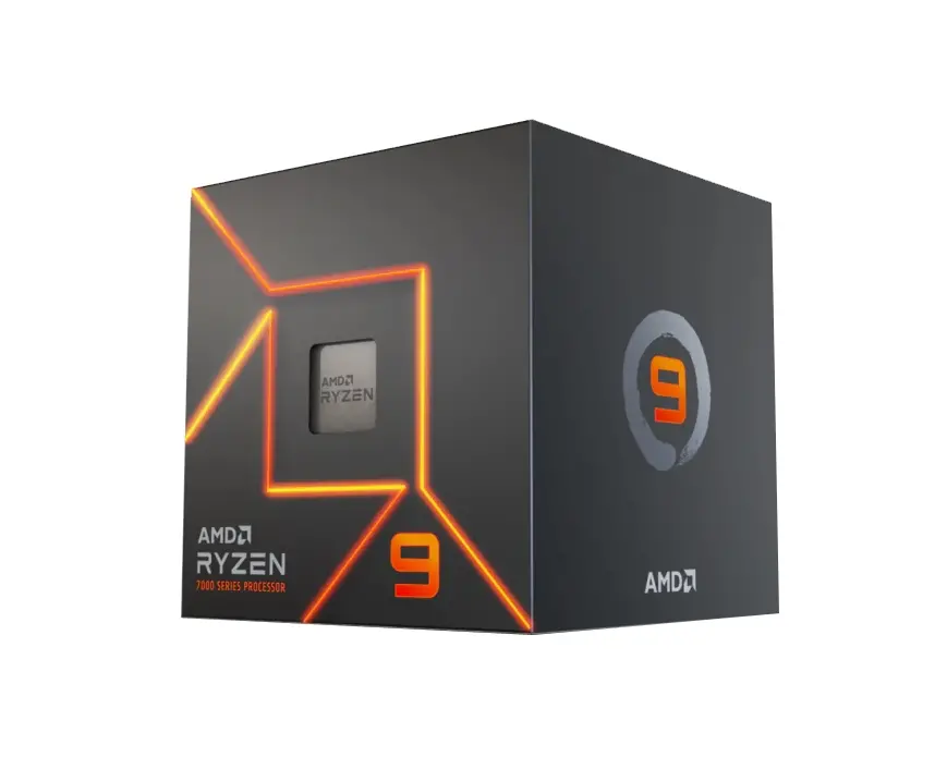 Процесор, AMD Ryzen 9 7900 12C/24T (3.7GHz / 5.4GHz Boost, 76MB, 65W, AM5)