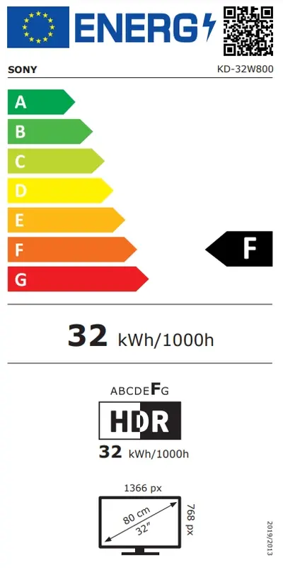 Τηλεόραση, Sony KD-32W800 32" HDR TV, Direct LED, Bravia Engine, DVB-C / DVB-T/T2 / DVB-S/S2 ,USB , HDMI , Android TV, Μαύρο - image 4