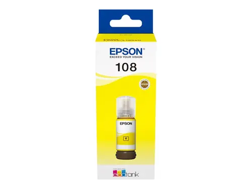 Консуматив, Epson 108 EcoTank Yellow ink bottle - image 2