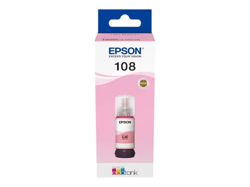 Консуматив, Epson 108 EcoTank Light Magenta ink bottle - image 1