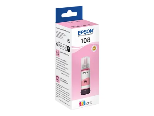 Консуматив, Epson 108 EcoTank Light Magenta ink bottle - image 2