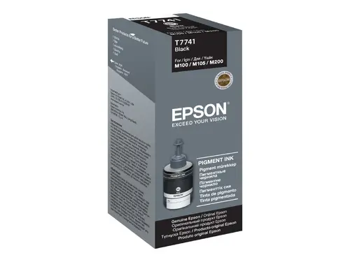 Консуматив, Epson T7741 Pigment Black ink bottle 140ml - image 2