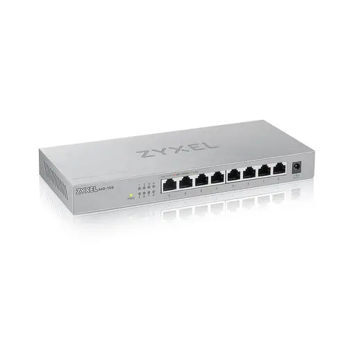 Комутатор, ZyXEL MG-108, 8 Ports, Desktop, 2.5G MultiGig unmanaged Switch - image 2