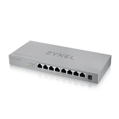 Комутатор, ZyXEL MG-108, 8 Ports, Desktop, 2.5G MultiGig unmanaged Switch