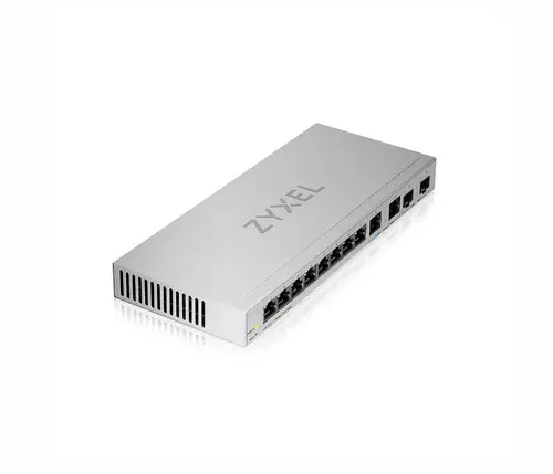 Комутатор, ZyXEL XGS1210-12, 8-Port Gigabit webmanaged Switch with 8 port 1G + 2-Port 2.5G + 2-Port SFP+ - image 2