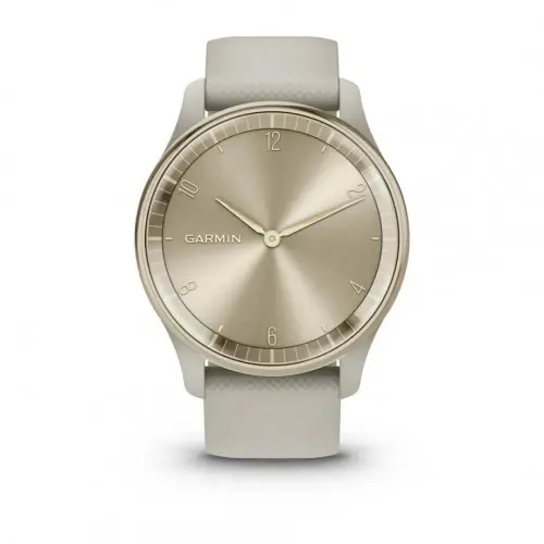 Garmin Cream Gold безел с French Grey корпус и силиконова каишка 010-02665-02 - image 1