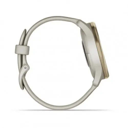 Garmin Cream Gold безел с French Grey корпус и силиконова каишка 010-02665-02 - image 3