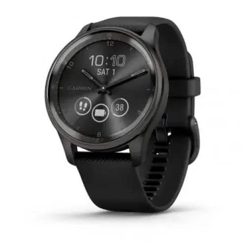 Garmin vívomove® Trend - Slate безел с Black корпус и силиконова каишка 010-02665-00