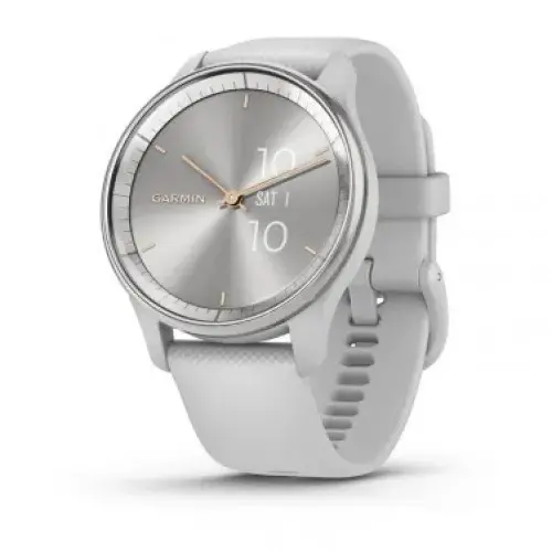 Garmin Silver безел с Mist Grey корпус и силиконова каишка 010-02665-03