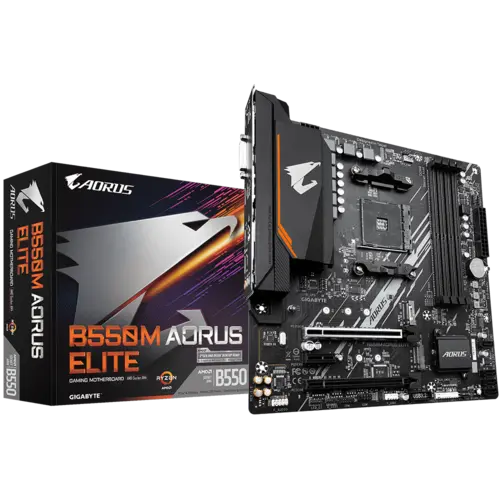 Дънна платка, GIGABYTE GB B550M AORUS ELITE 1.0