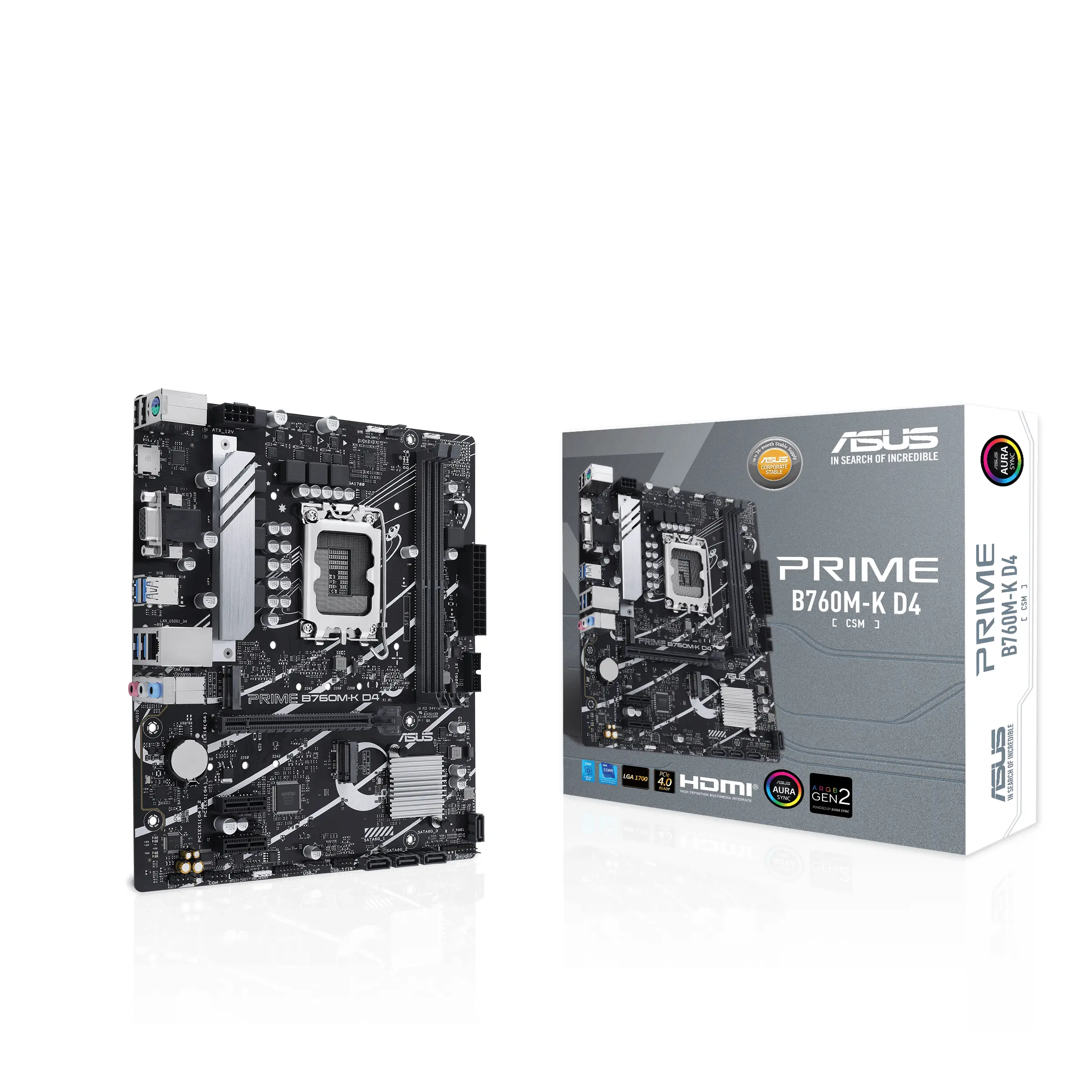 Дънна платка, ASUS PRIME B760M-K D4 - image 5