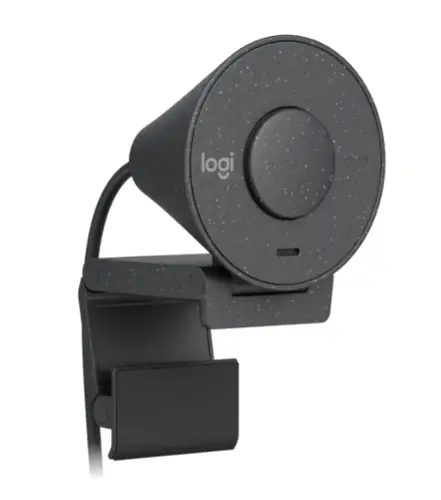 Уебкамера, Logitech Brio 300 Full HD webcam - GRAPHITE - EMEA28-935 - image 1
