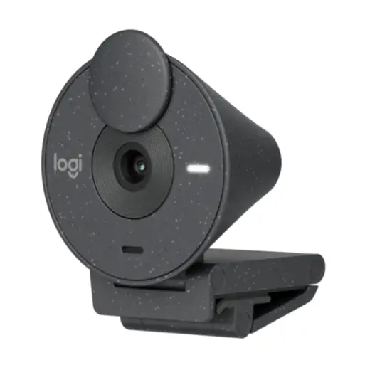 Уебкамера, Logitech Brio 300 Full HD webcam - GRAPHITE - EMEA28-935 - image 2