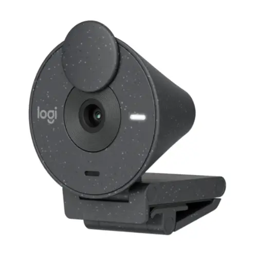 Уебкамера, Logitech Brio 300 Full HD webcam - GRAPHITE - EMEA28-935 - image 2