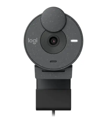 Уебкамера, Logitech Brio 300 Full HD webcam - GRAPHITE - EMEA28-935 - image 3