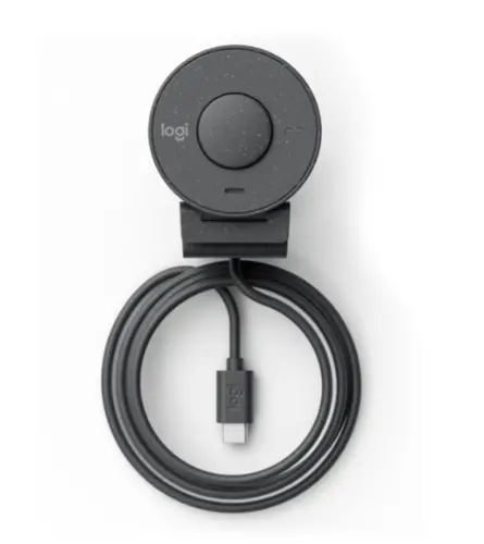 Уебкамера, Logitech Brio 300 Full HD webcam - GRAPHITE - EMEA28-935 - image 5
