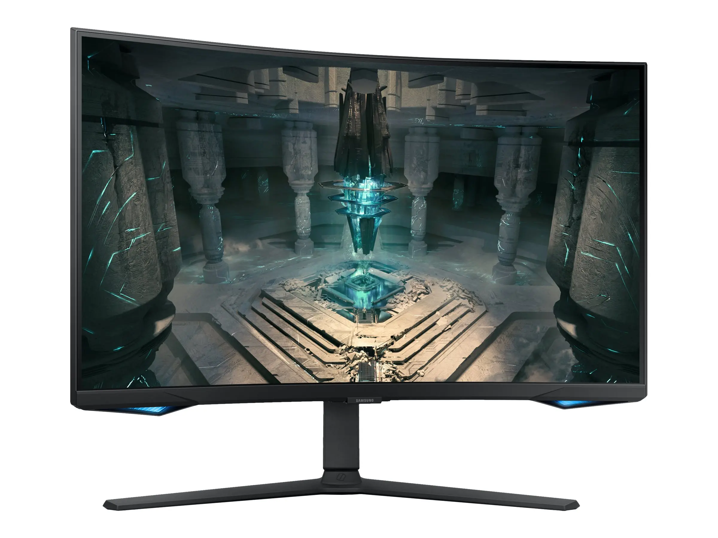 Монитор, Samsung 32BG650 32" Odyssey G6 Smart, Curved 1000R, VA, 240 Hz, 1 ms GTG, 2560x1440, 350 cd/m2, 2500:1 Contrast, Eye Saver, Flicker Free, AMD FreeSync Premium Pro, DP 1.4, 2xHDMI 2.1, 2xUSB, Wi-Fi, Bluetooth, Speakers, Tizen, Black - image 11