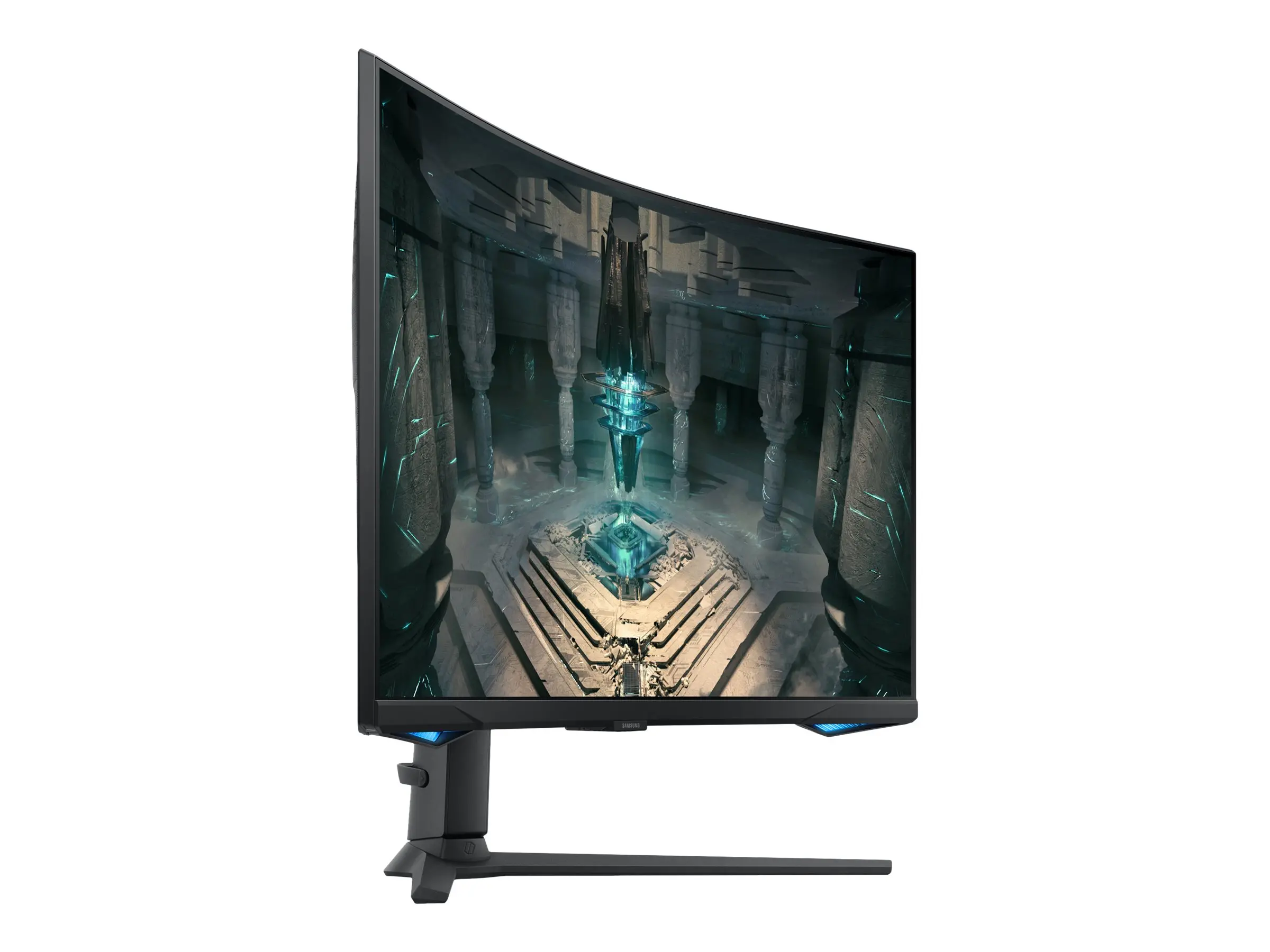 Монитор, Samsung 32BG650 32" Odyssey G6 Smart, Curved 1000R, VA, 240 Hz, 1 ms GTG, 2560x1440, 350 cd/m2, 2500:1 Contrast, Eye Saver, Flicker Free, AMD FreeSync Premium Pro, DP 1.4, 2xHDMI 2.1, 2xUSB, Wi-Fi, Bluetooth, Speakers, Tizen, Black - image 13