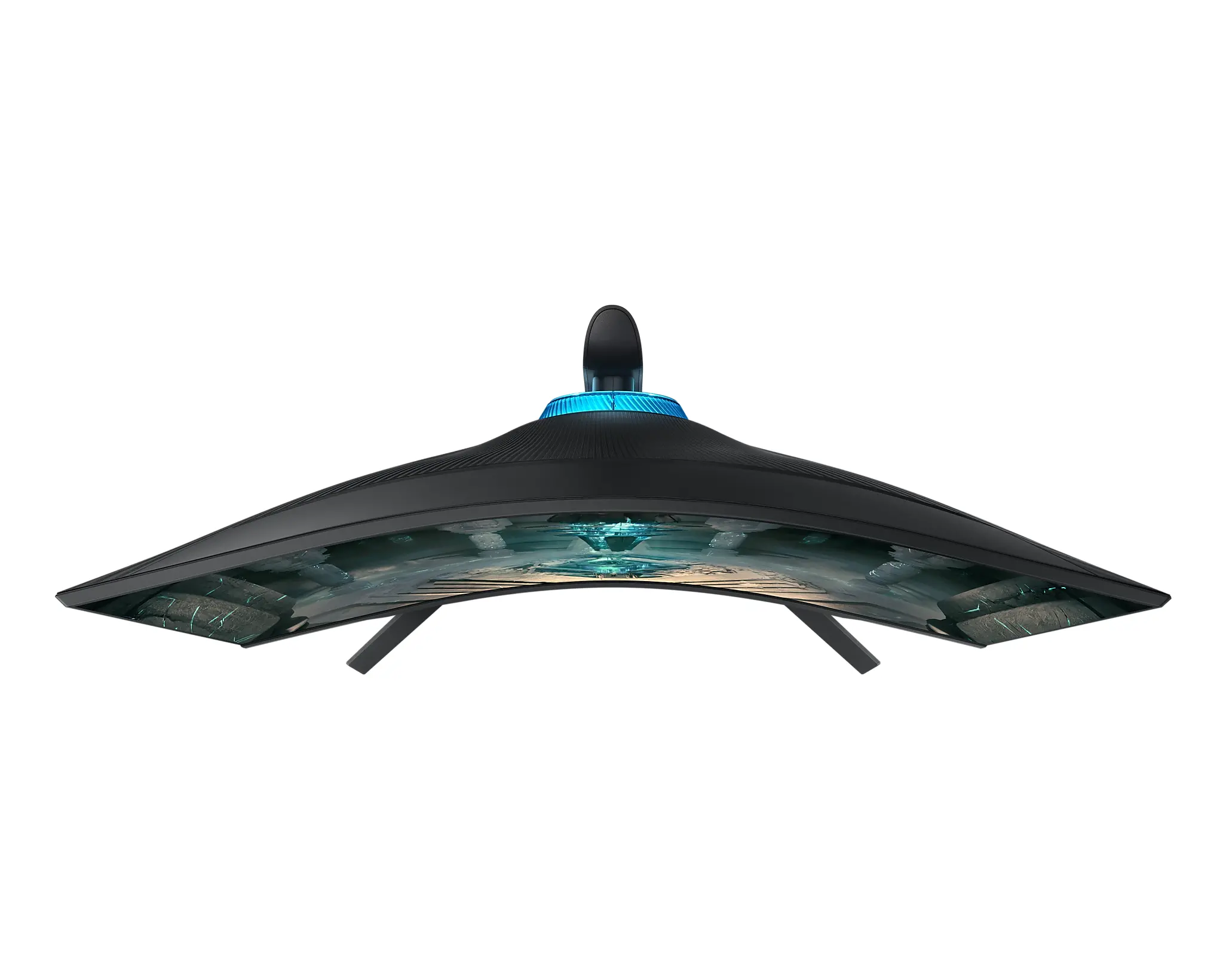 Монитор, Samsung 32BG650 32" Odyssey G6 Smart, Curved 1000R, VA, 240 Hz, 1 ms GTG, 2560x1440, 350 cd/m2, 2500:1 Contrast, Eye Saver, Flicker Free, AMD FreeSync Premium Pro, DP 1.4, 2xHDMI 2.1, 2xUSB, Wi-Fi, Bluetooth, Speakers, Tizen, Black - image 4