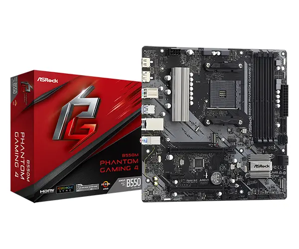 Placă de bază, ASROCK B550M PHANTOM GAMING 4 - image 3