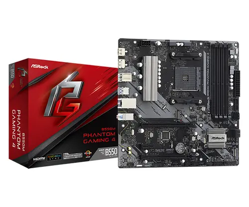 Дънна платка, ASROCK B550M PHANTOM GAMING 4 - image 3